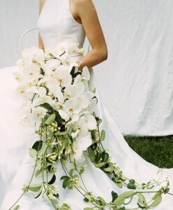 cascading bouquet