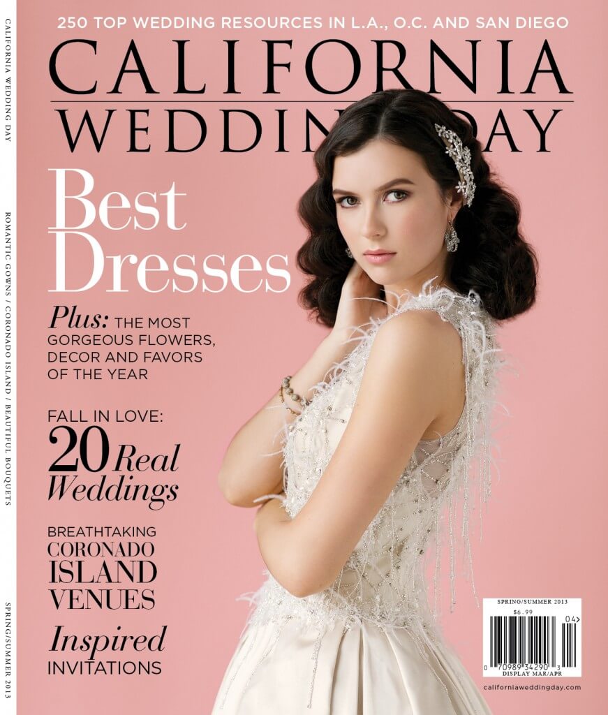 California Wedding Day 2013 Spring Summer Cover