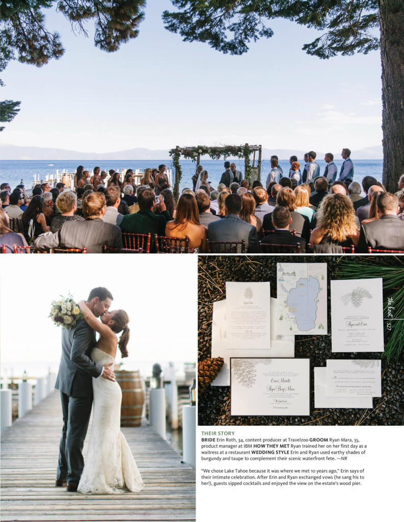 Lake Tahoe Wedding, Merrily Wed Wedding Planning, Lake Tahoe Wedding Planner, the knot California Magazine Weddings, Destination Weddings