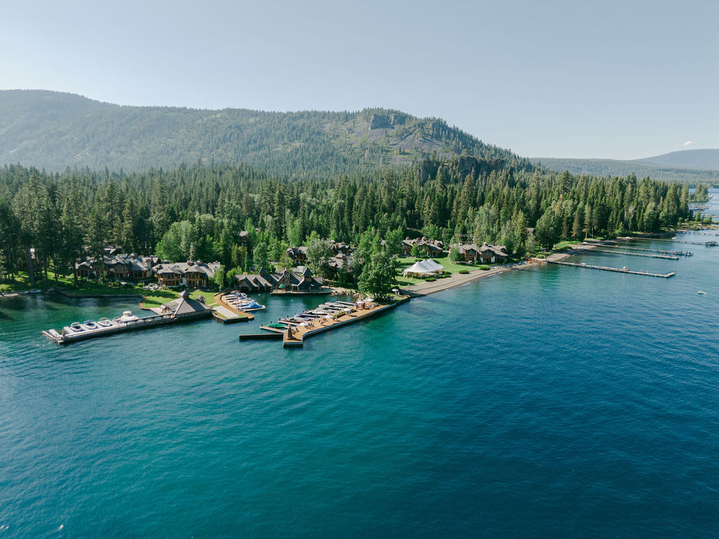 Tahoe Private Lakefront Estate Luxury Wedding